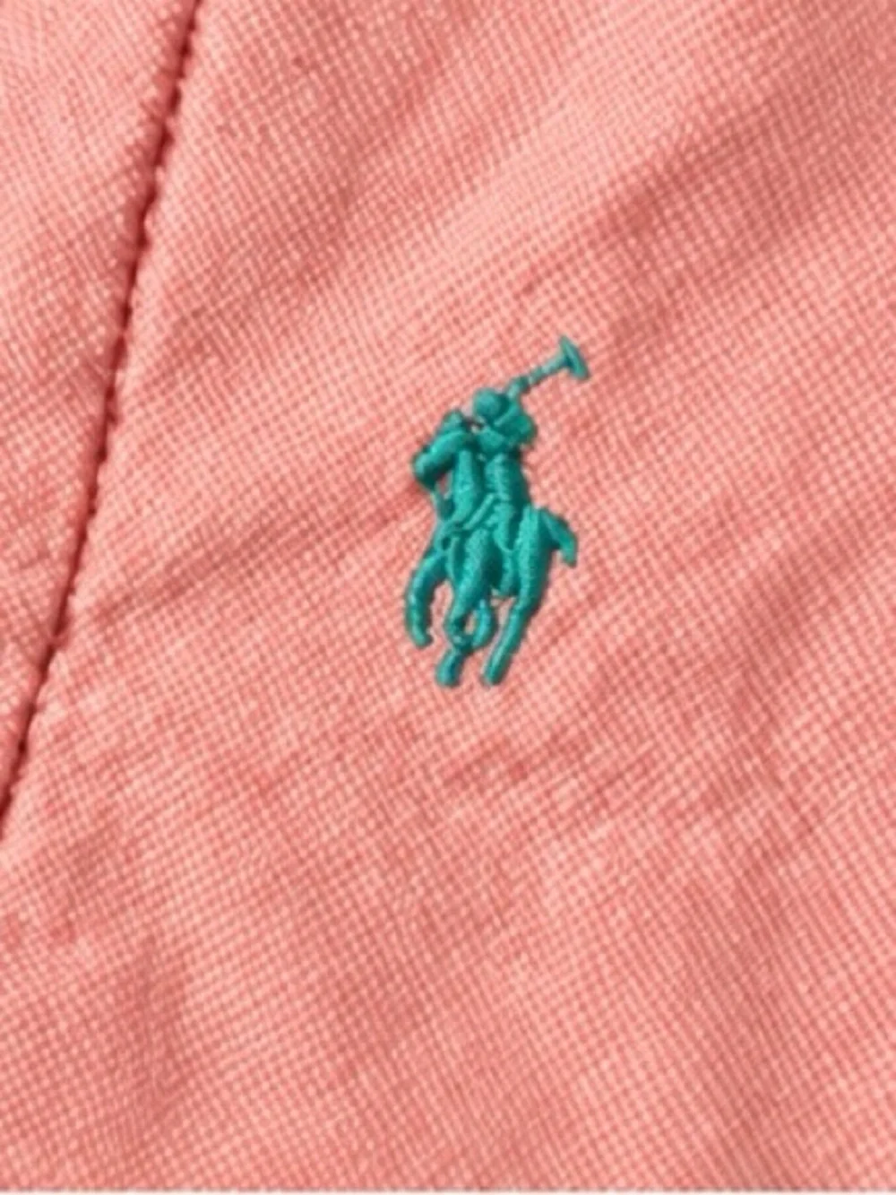 Ralph Lauren Baby Girl Pink Pinafore Dress 6M | Baby Fish Mouth Curated 🐟